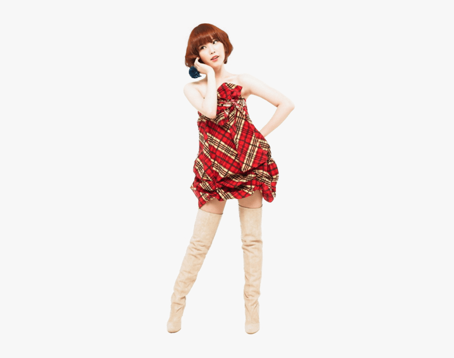 Iu Knee High Boots - Lee Ji Eun Png, Transparent Clipart