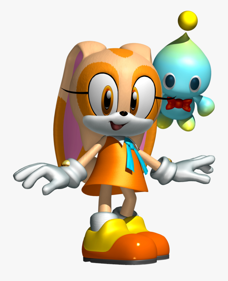 Cream N Cheese Heroes - Cream The Rabbit Sonic Heroes, Transparent Clipart