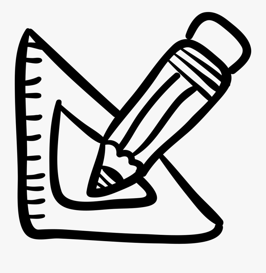 Educational School Hand Drawn - School Icon Png Hand Drawn, Transparent Clipart