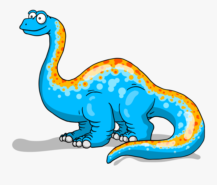 Brontosaurus For Kids - Brontosaurus Blue Clipart, Transparent Clipart