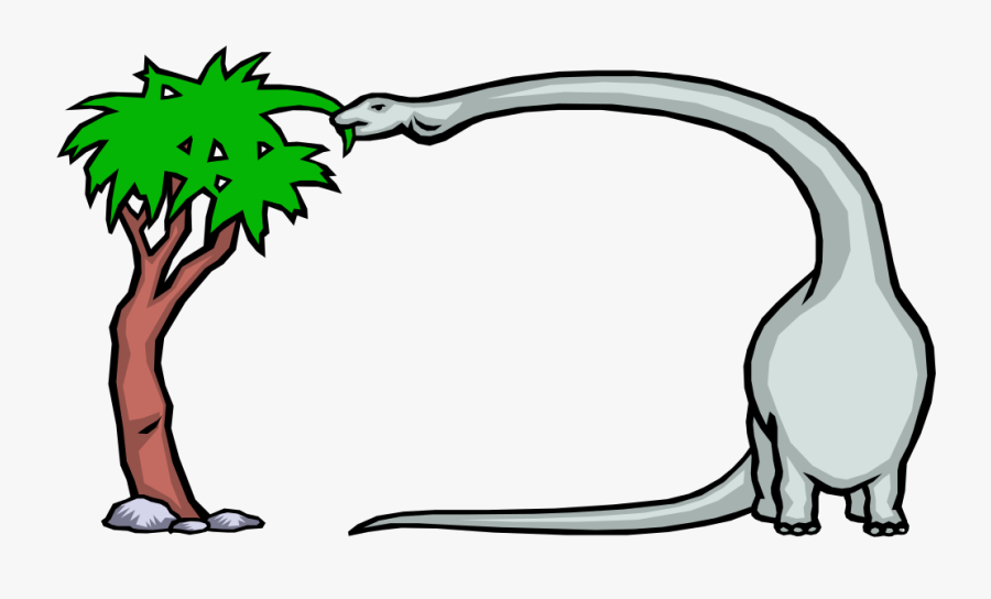 Cartoon Long Neck Dinosaur Clipart , Png Download - Printable Dinosaur Writing Paper, Transparent Clipart