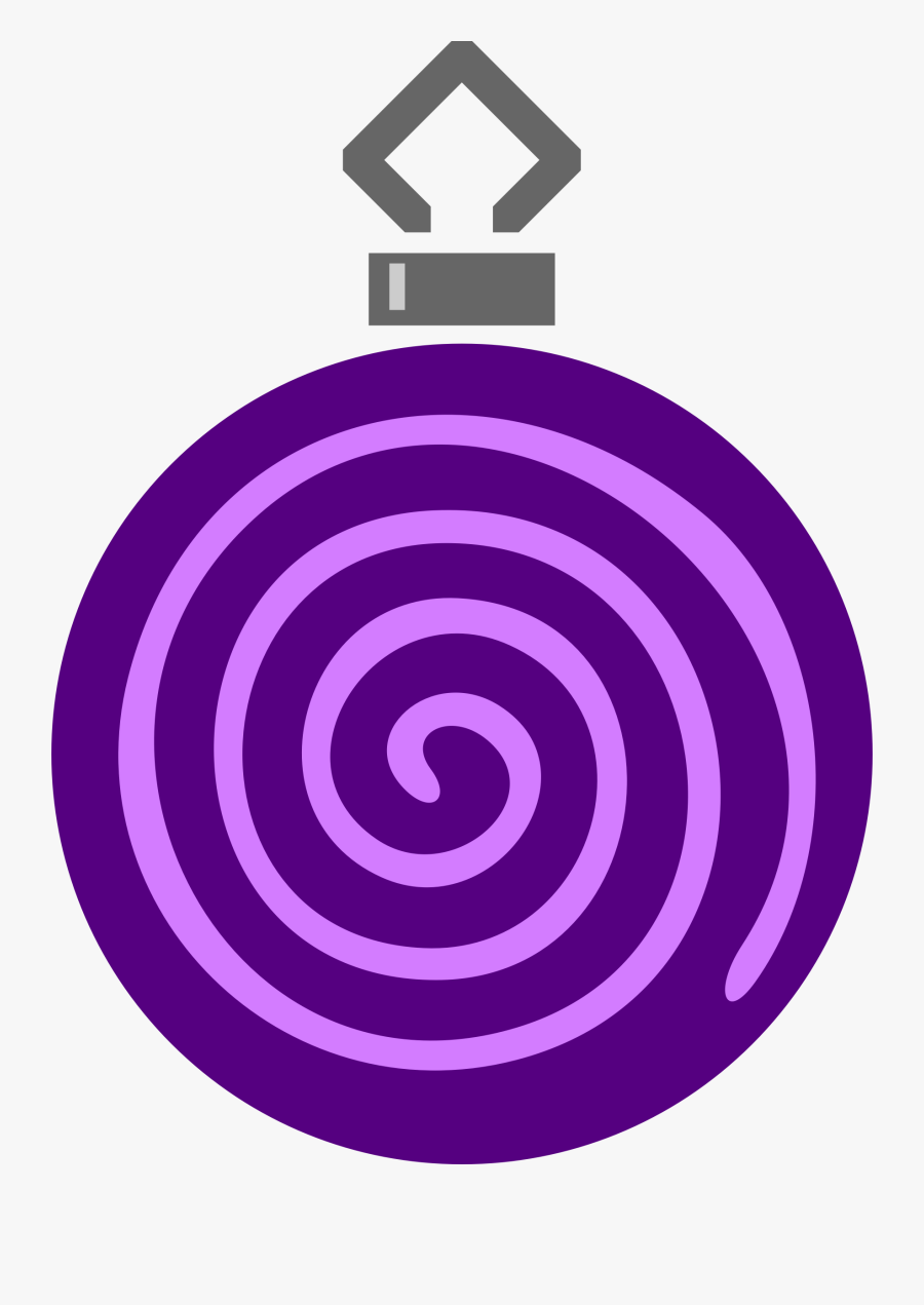 Purple Clipart Bauble - Circle, Transparent Clipart