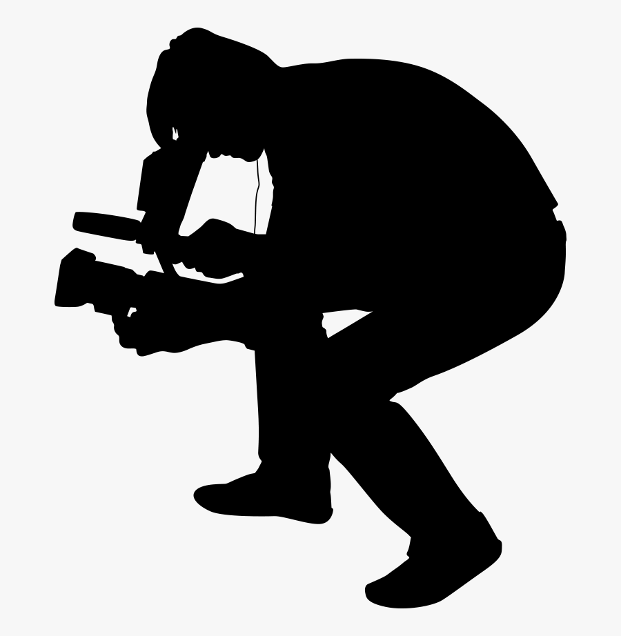 Child Running Silhouette Free, Transparent Clipart