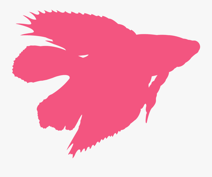 Betta Splendens Double Tail, Transparent Clipart