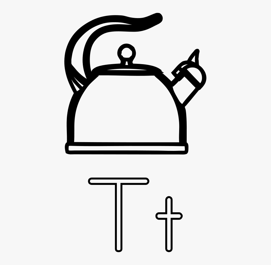 T Is For Teapot Clip Art - T Is For Teapot, Transparent Clipart