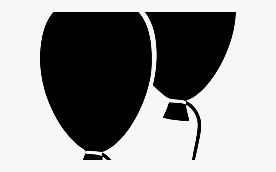 Balloons Black Animated, Transparent Clipart