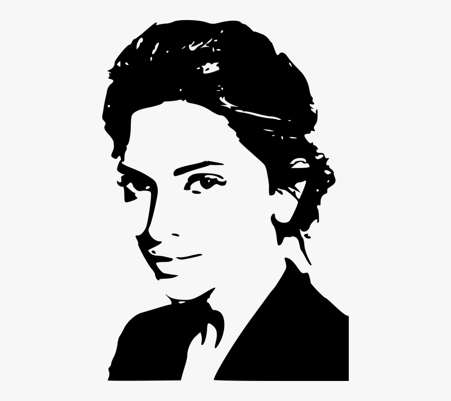 Woman Face Png Deepika Padukone Clipart- - Deepika Padukone Silhouette, Transparent Clipart