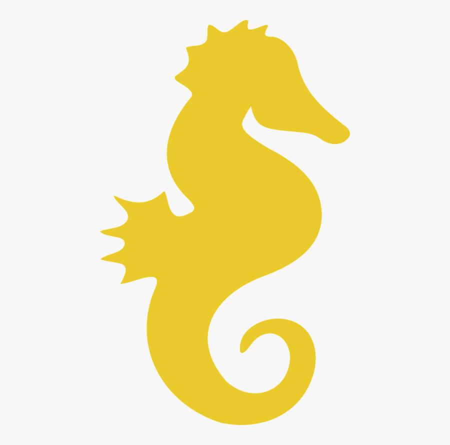 Silhouette Of A Seahorse Clipart , Png Download - Seahorse Silhouette, Transparent Clipart
