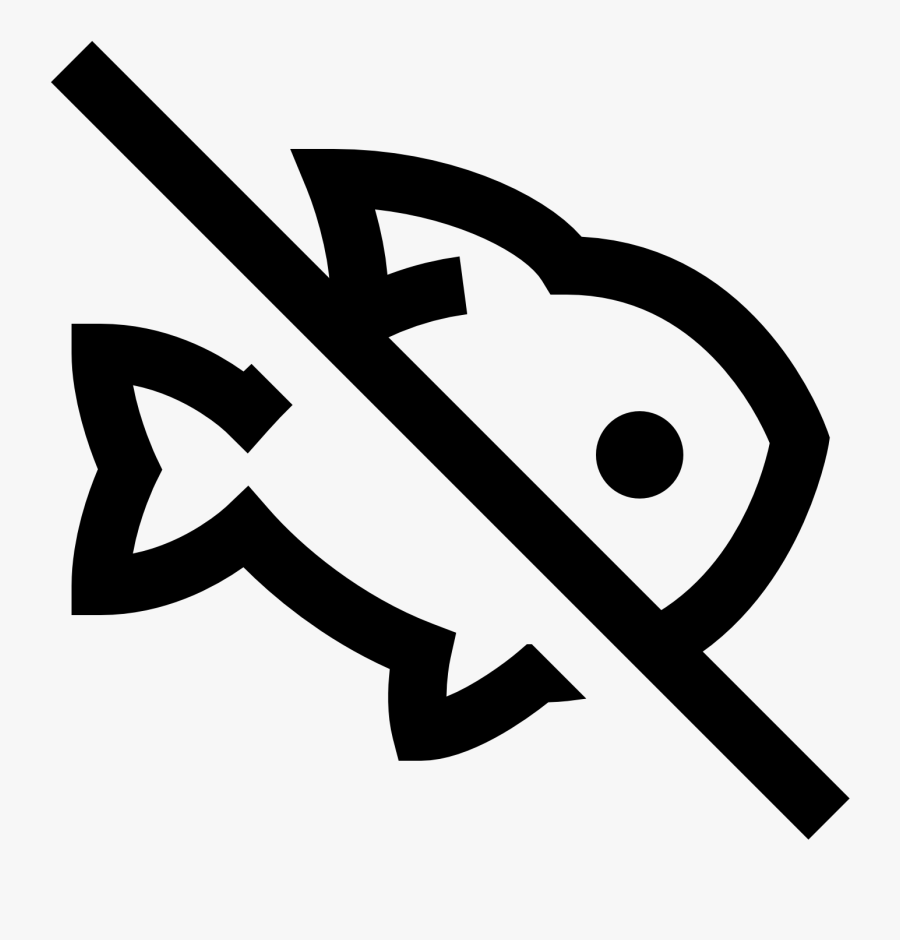 Images Of Spacehero Fishing - No Fish Sign Png, Transparent Clipart