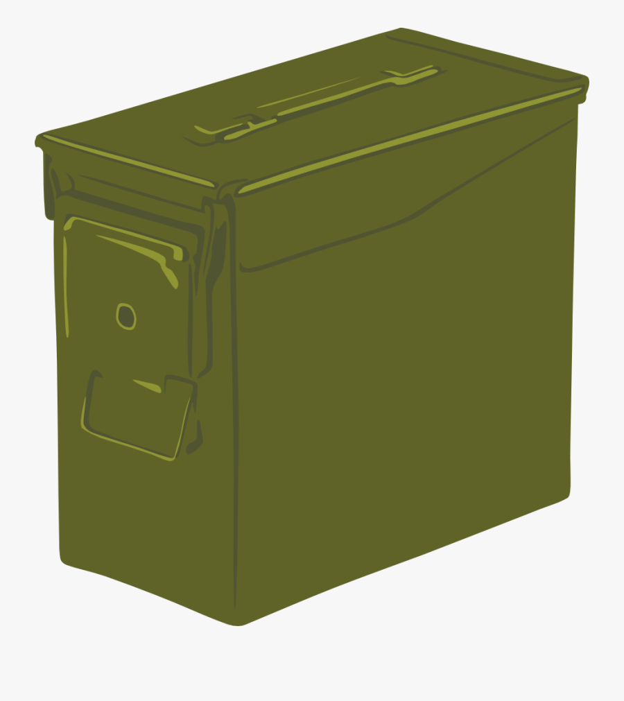 Ammo Can Clip Art, Transparent Clipart