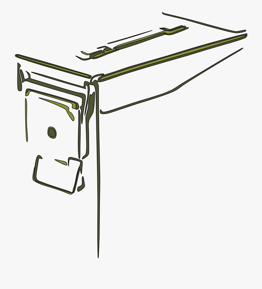 Ammo Can Clip Art, Transparent Clipart