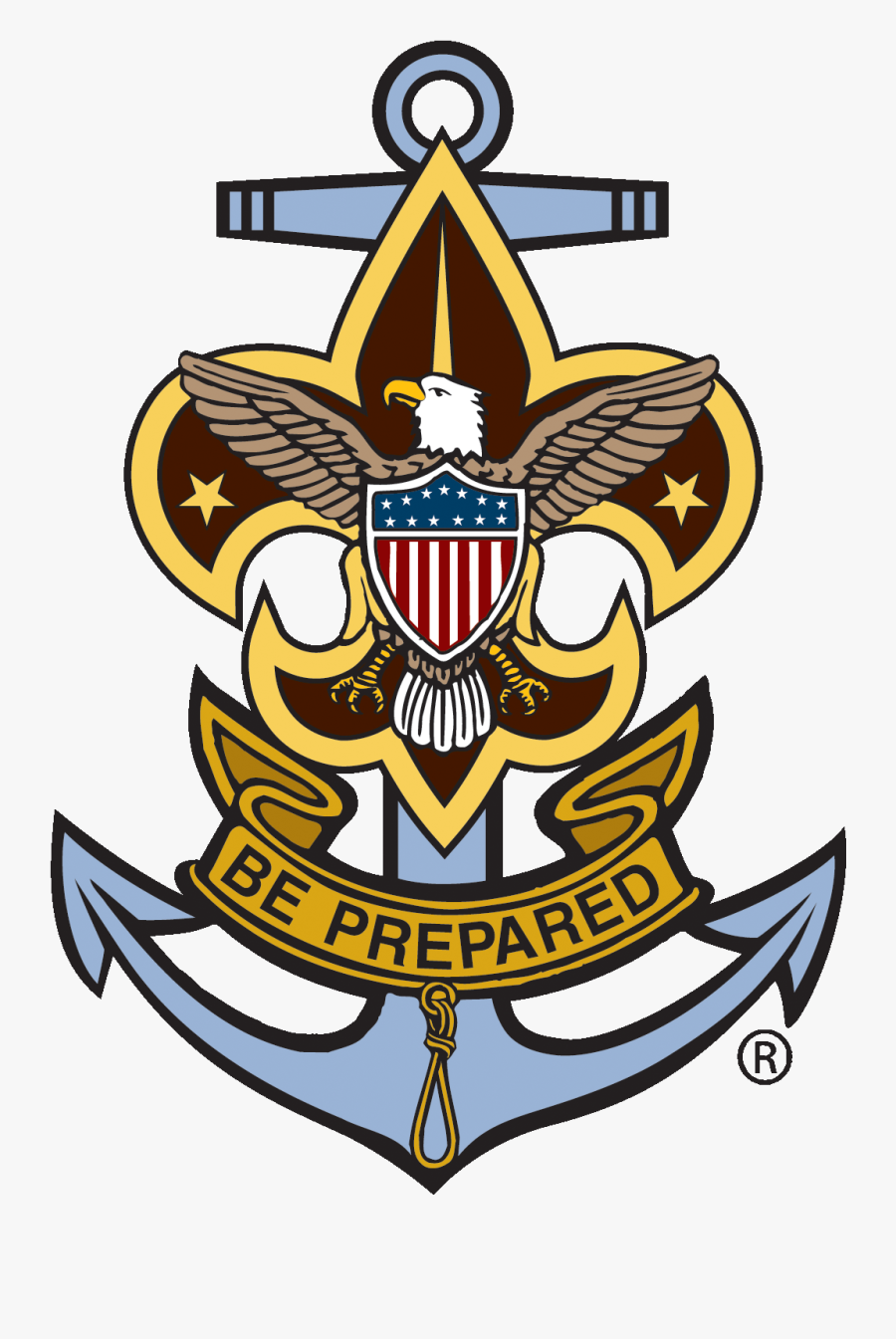 Scout Of The Year - Sea Scouts Bsa Logo, Transparent Clipart