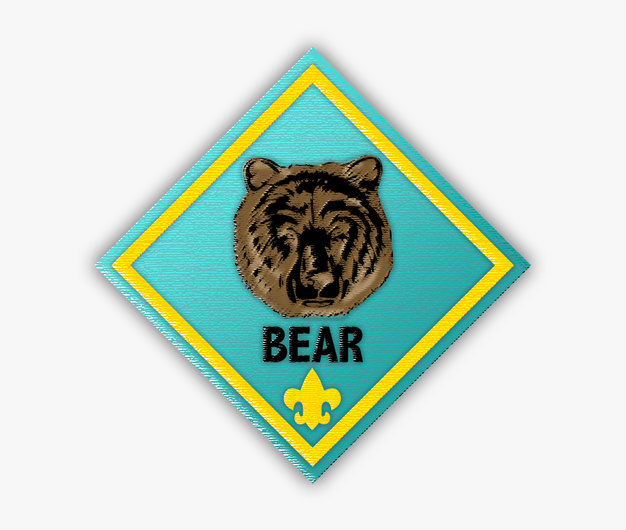 Transparent Cub Scout Clipart - Cub Scout Bear, Transparent Clipart