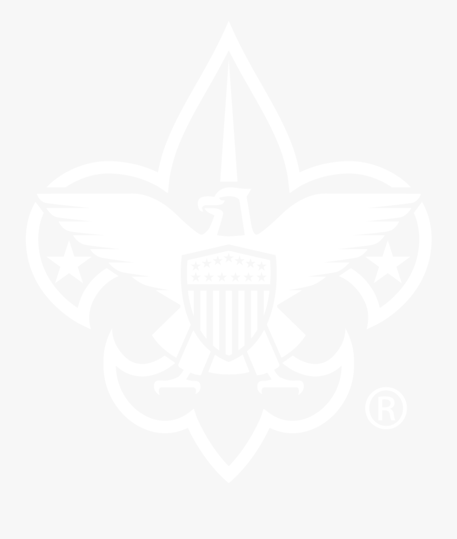 White Boy Scout Logo, Transparent Clipart