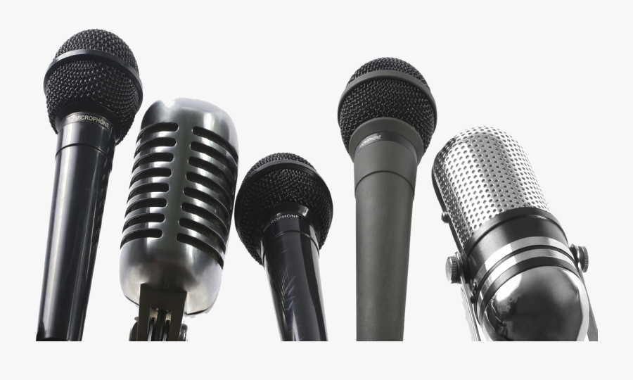 Microphone Interview Sound Journalist Voice-over - Microphone Png, Transparent Clipart