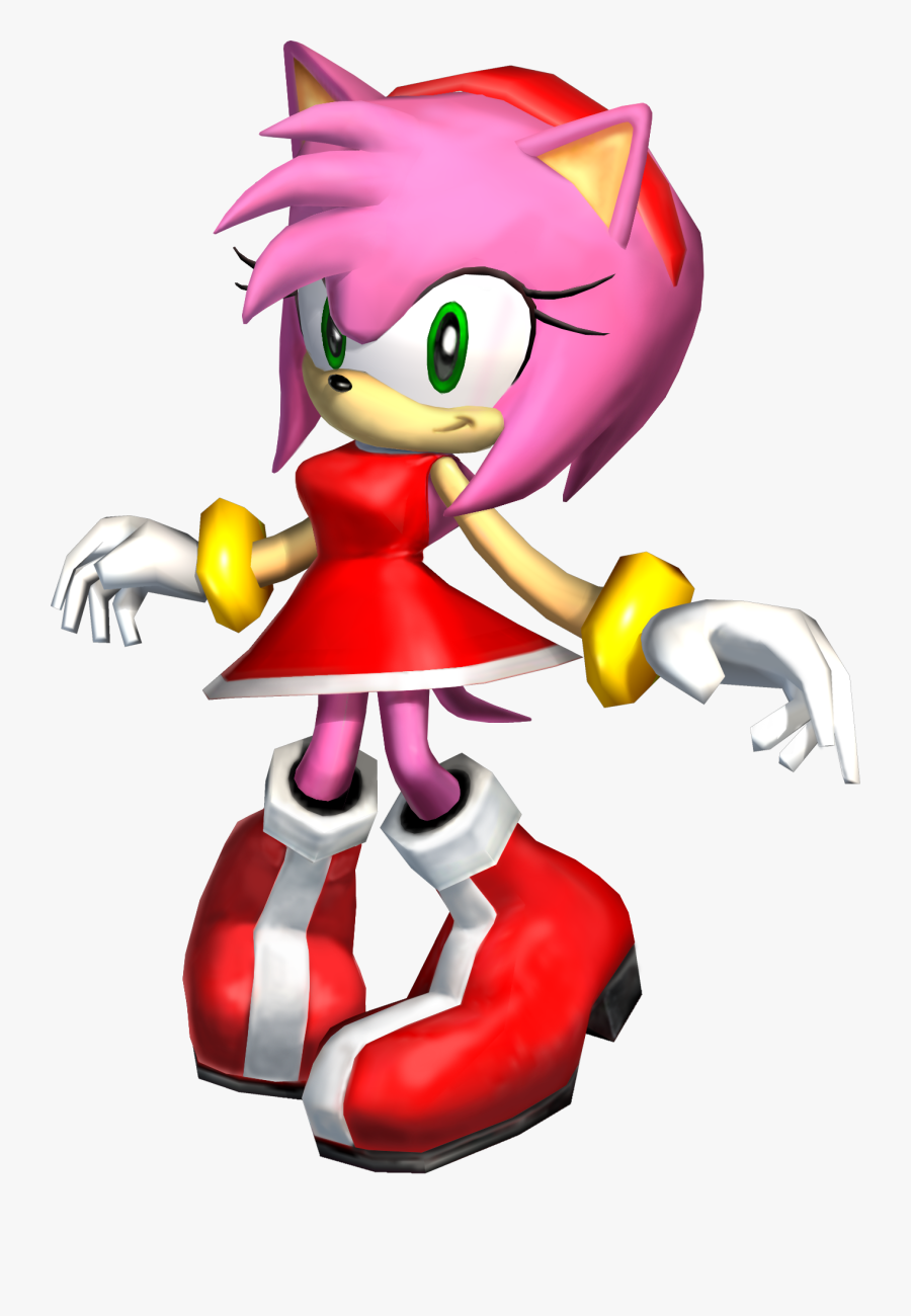 Amy Sonic Adventure Art, Transparent Clipart