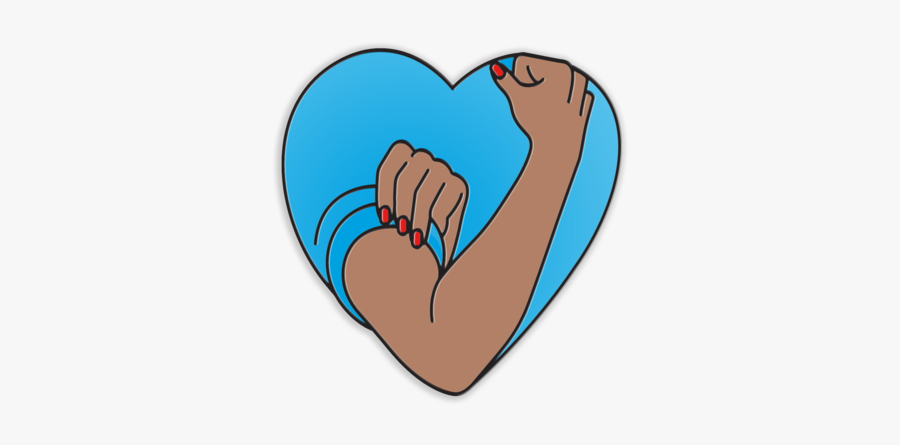 Yes She Can Pin - She Can, Transparent Clipart