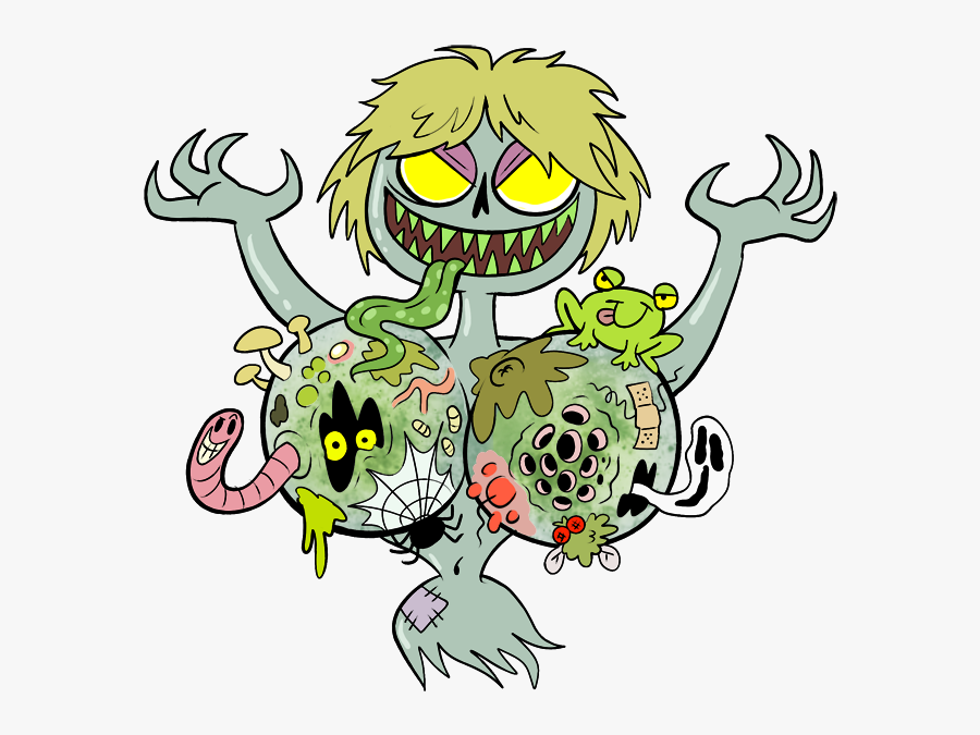 Noisy Tenant Wiki - Gross Boobs Ghost, Transparent Clipart
