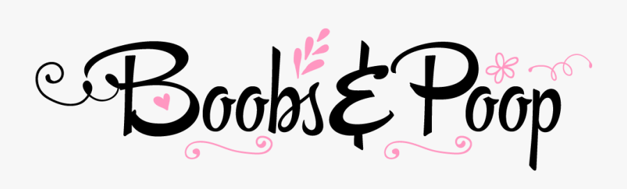 Boobs And Poop - Calligraphy, Transparent Clipart