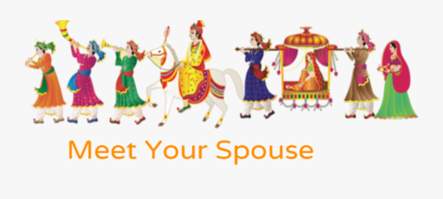 Indian Wedding Clipart Png, Transparent Clipart