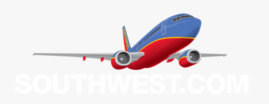 Airline Flight Clip Art - Southwest Airlines Logo Png, Transparent Clipart