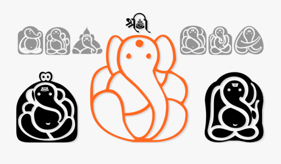 Ganesh Symbol Png - Shree Ganesh Symbol Font, Transparent Clipart