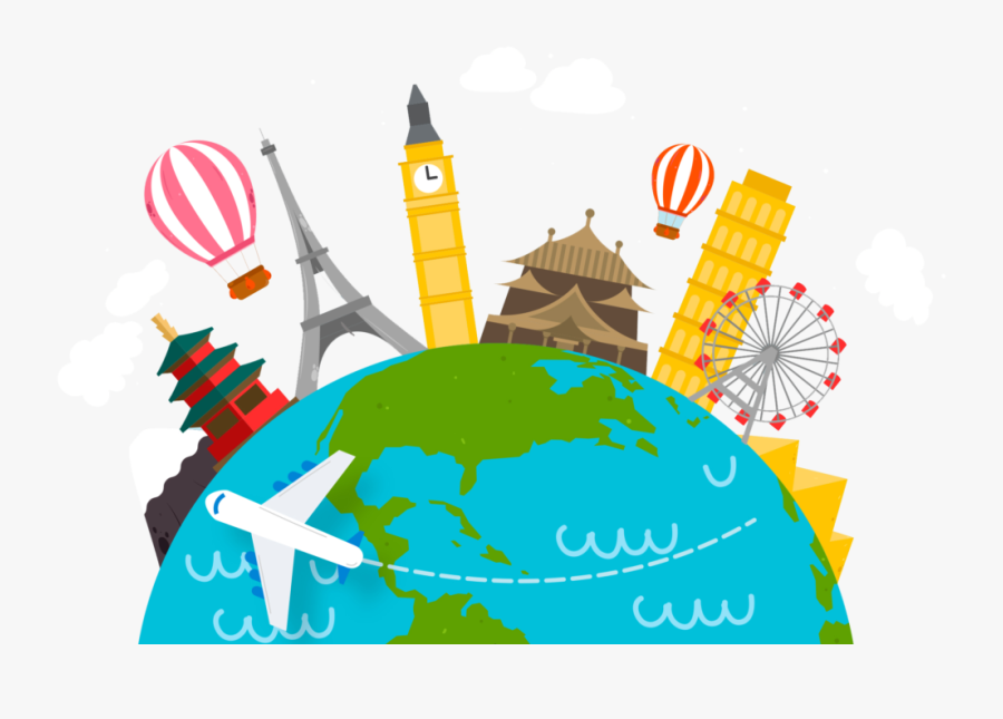 Travel And Tours Logo, Transparent Clipart