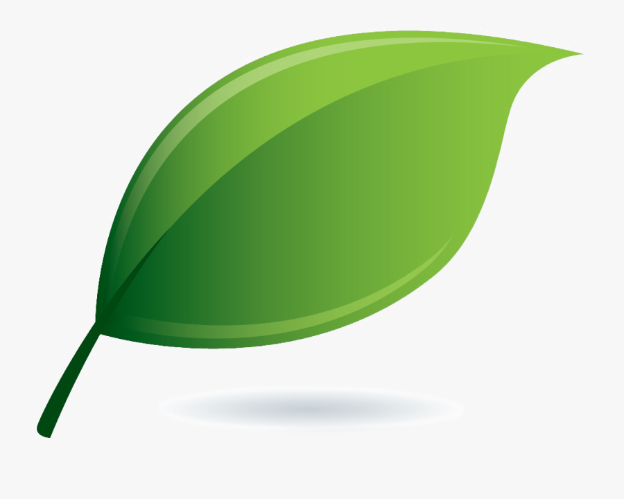 Environmental Clipart Single Green Leave - Logo Daun Go Green, Transparent Clipart