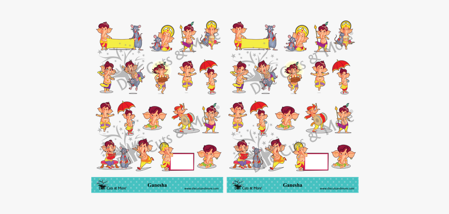 Ganesha - Cartoon, Transparent Clipart