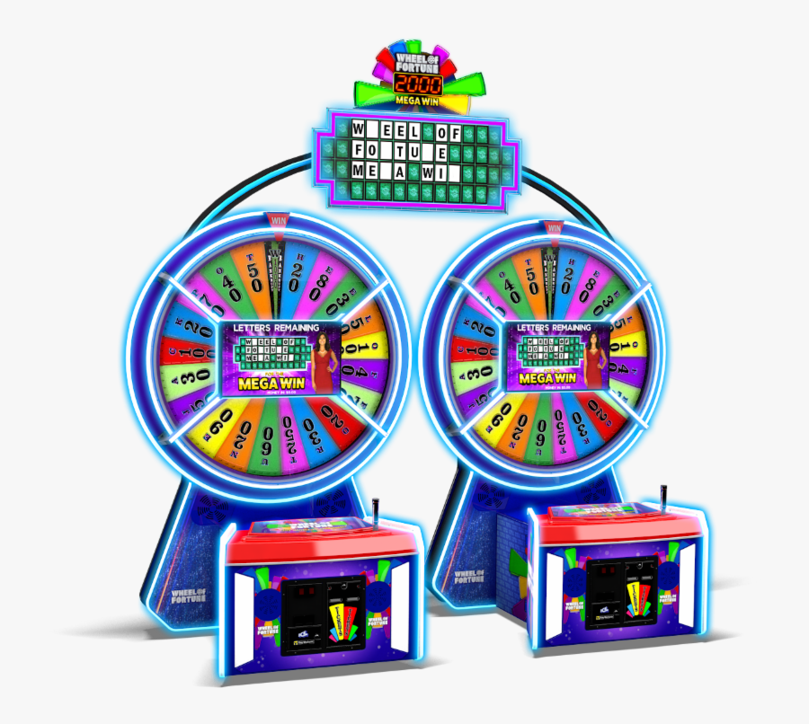 Clip Art Phrase Wheel - Wheel Of Fortune Arcade Game, Transparent Clipart