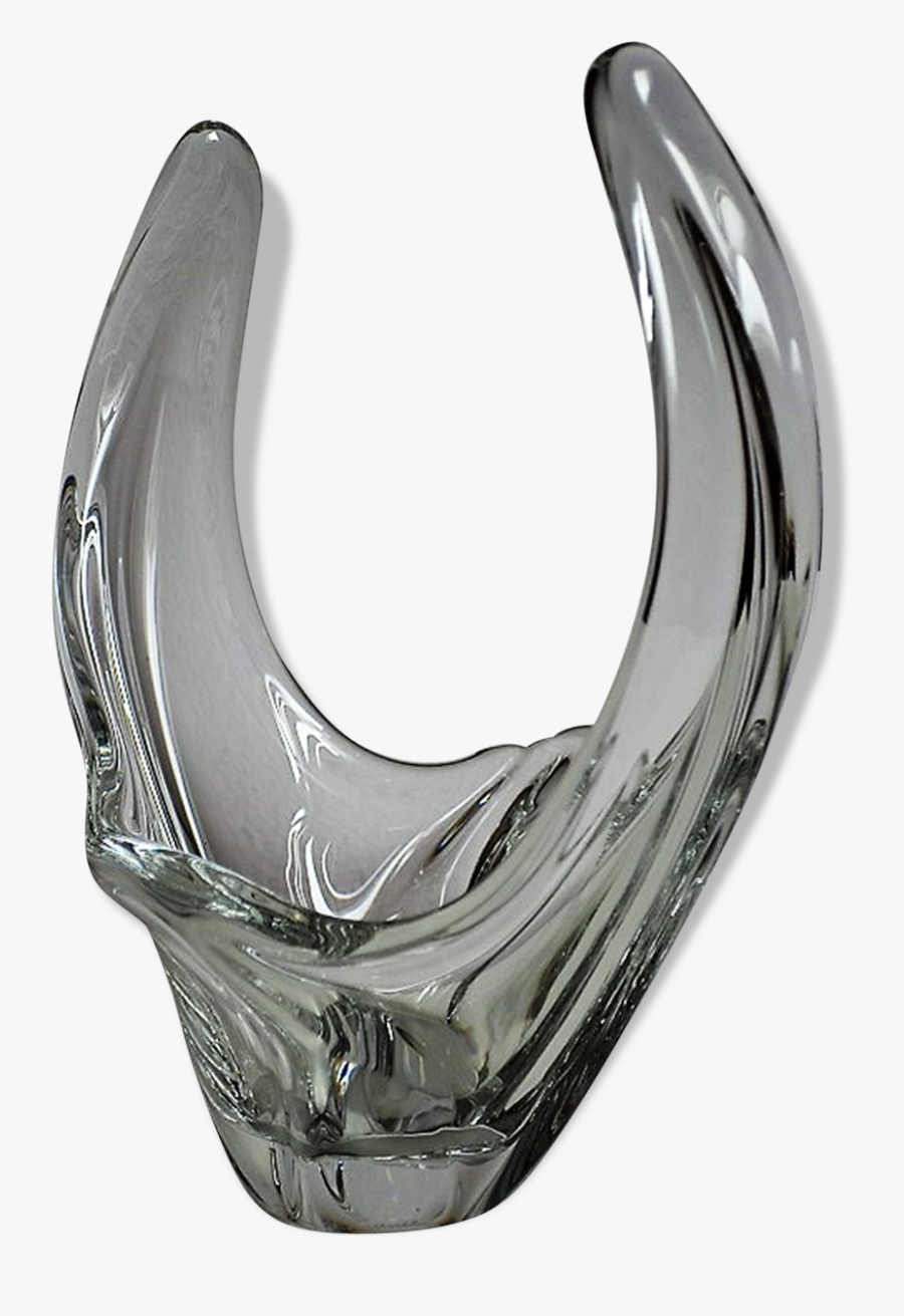 Cup / Empty Pocket Daum Crystal - Decanter, Transparent Clipart
