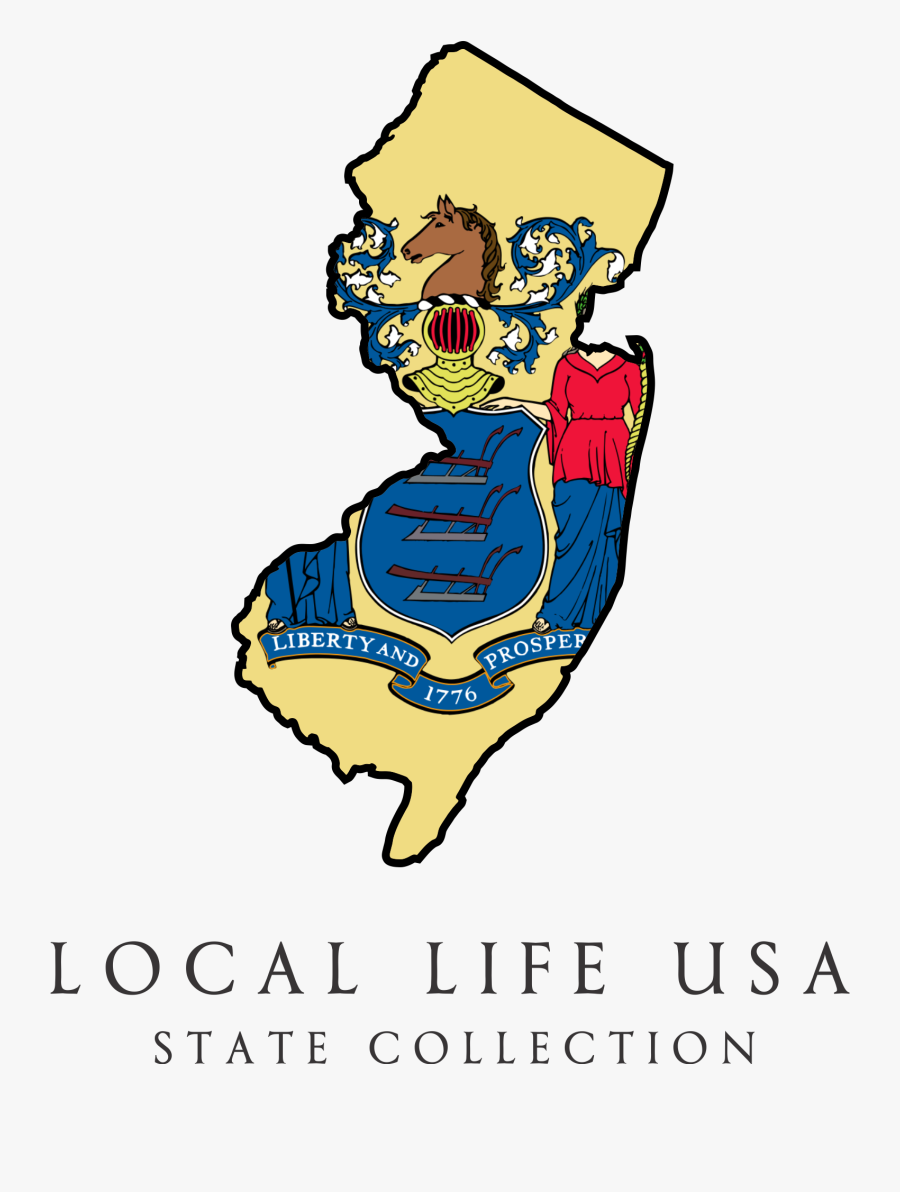 New Jersey Flag, Transparent Clipart