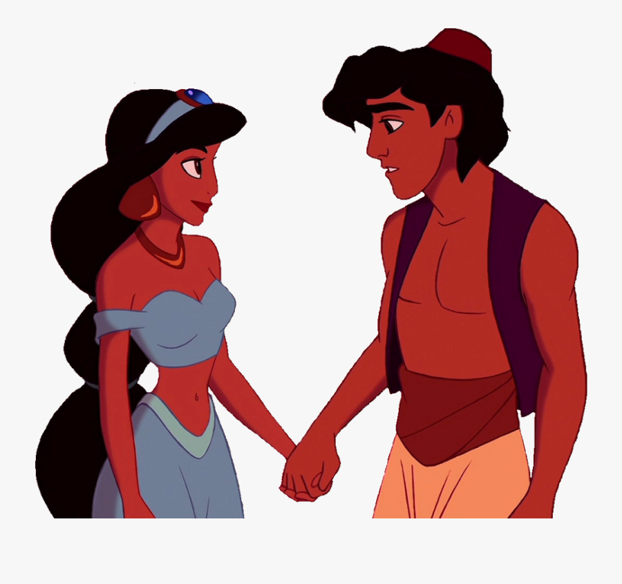Taller De Cliparts - Aladdin And Jasmine Clipart, Transparent Clipart