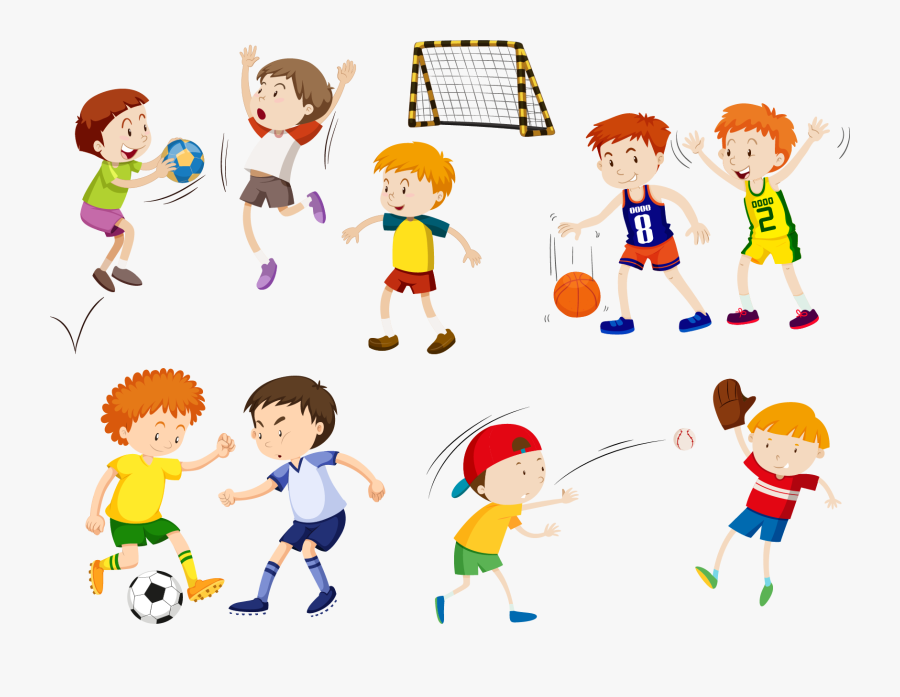 Sports Clipart Kids, Transparent Clipart