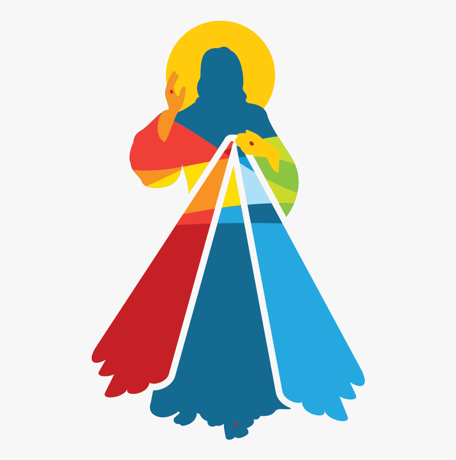 Jesus De La Misericordia Vector Clipart , Png Download - Divine Mercy No Background, Transparent Clipart