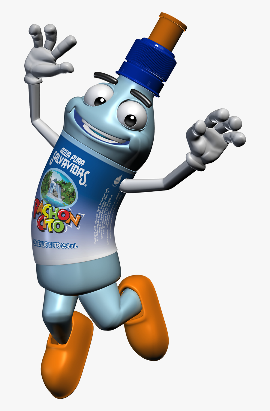 Pachoncito Agua Pura Salvavidas, Transparent Clipart