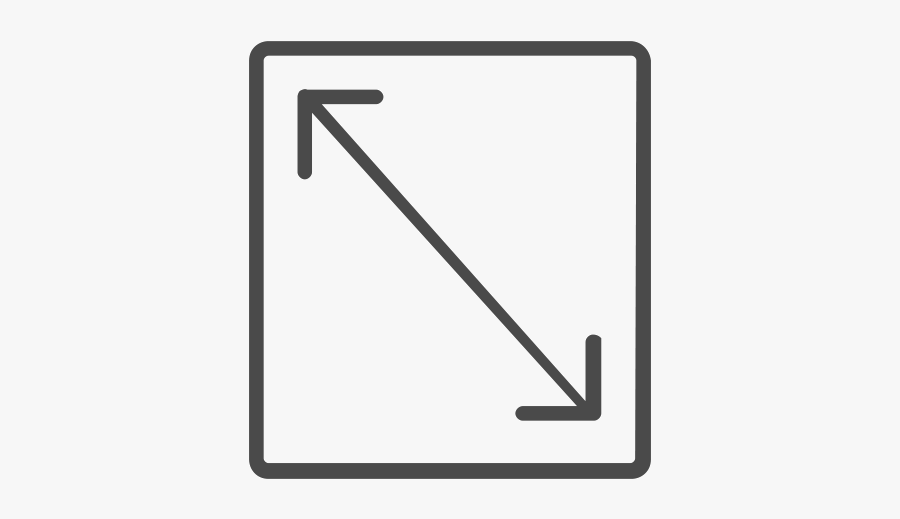 Proofing Icon - Full Screen Icon, Transparent Clipart