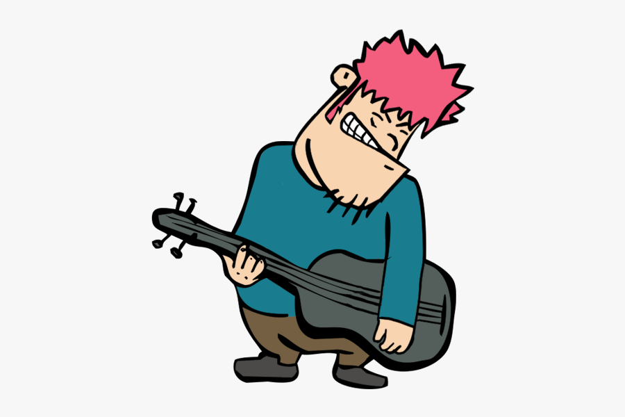 Bajista Dibujo, Transparent Clipart