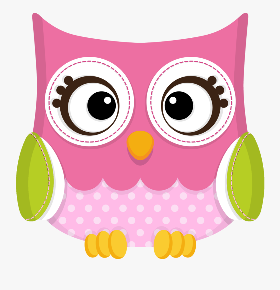 P"s School Mascot Is The Owl - Girl Owl Clip Art, Transparent Clipart