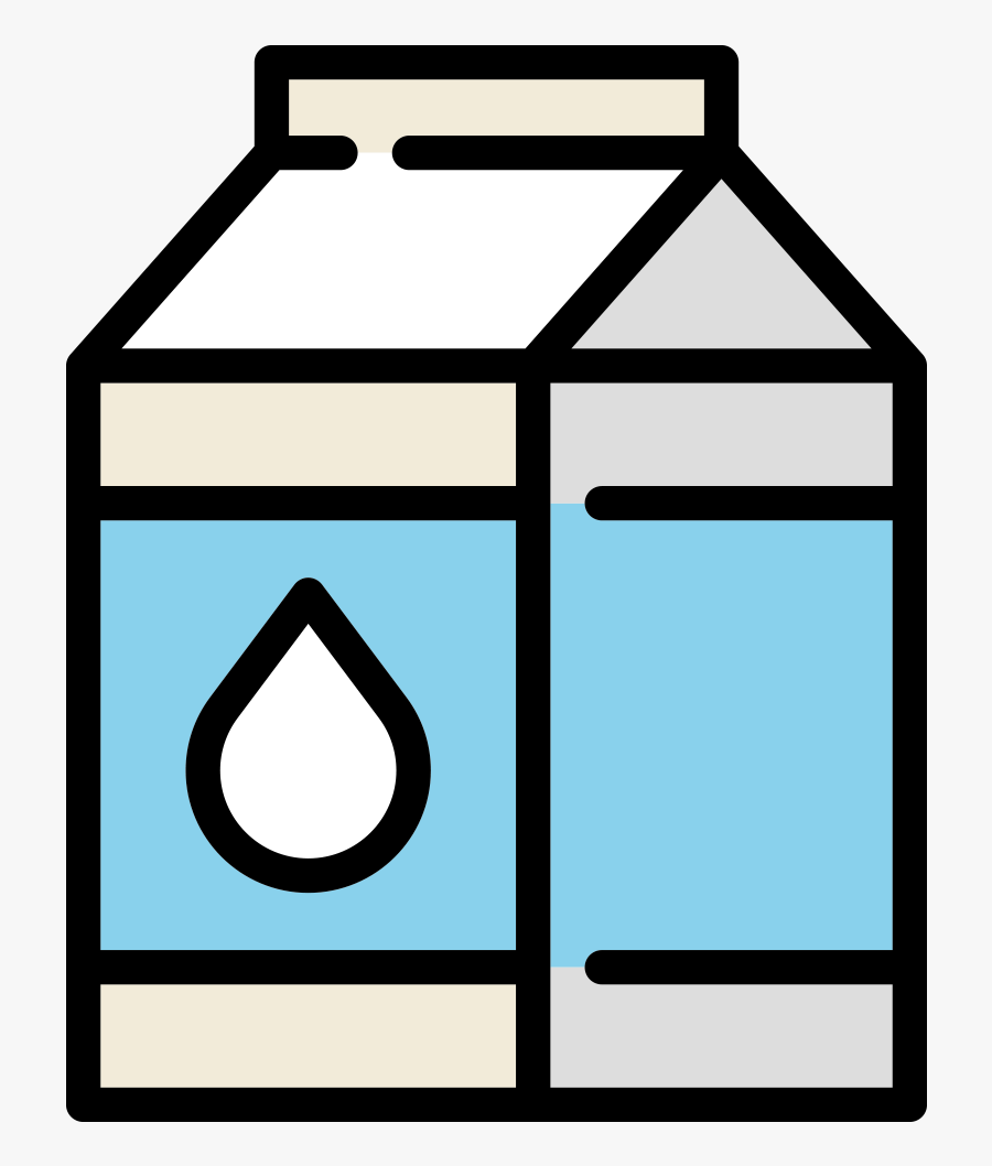 Milk Icon Png, Transparent Clipart