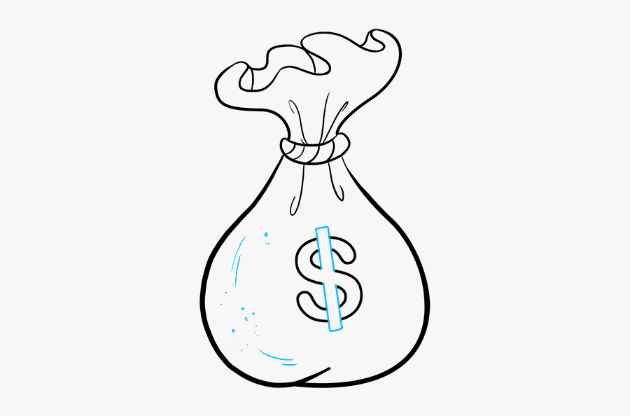 How To Draw Cartoon Money - Cartoon Drawing Of Money, Transparent Clipart