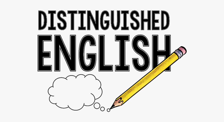 Distinguished English Teacher - Cloud, Transparent Clipart