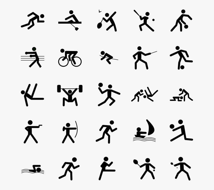 Practicar Deportes Clipart, Transparent Clipart