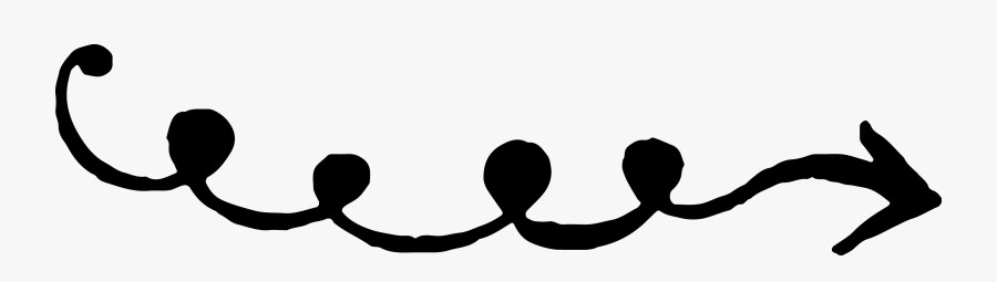 - Black Swirl Border - Silhouette, Transparent Clipart