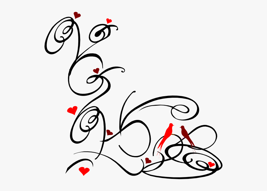 Transparent Swirl Png Free - Wedding Page Borders Clipart, Transparent Clipart