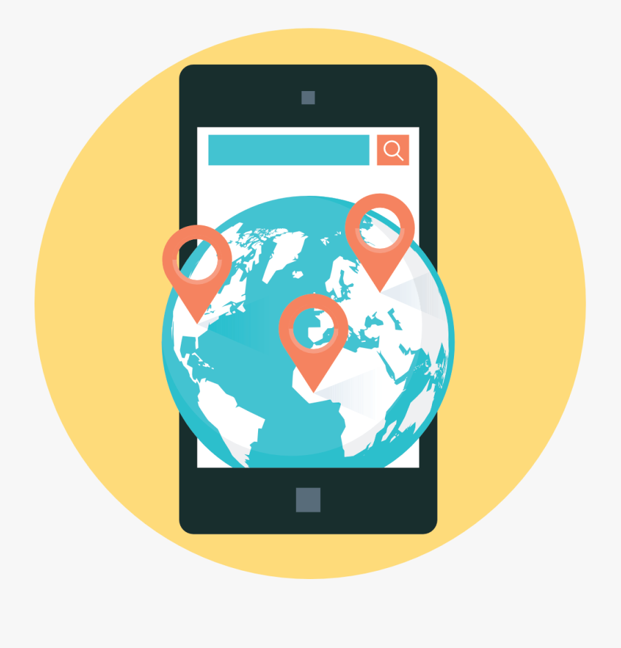 Transparent Ringing Cell Phone Clipart - Gps On Phone, Transparent Clipart