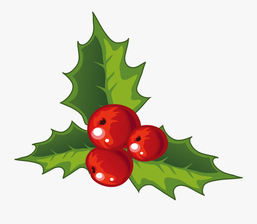 Christmas Decorations For Clipart , Png Download - Holly Christmas Decorations, Transparent Clipart