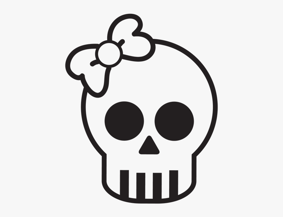 Cute Skull Pics Siewalls - Cute Skull Clipart, Transparent Clipart