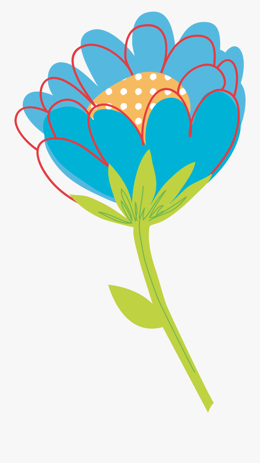 Vector Cute Flower Png, Transparent Clipart