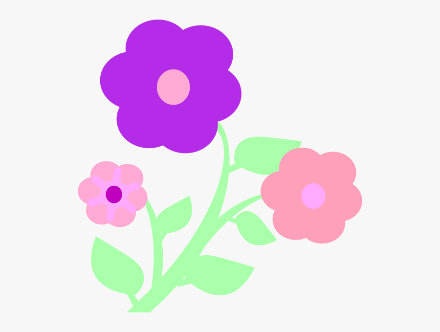 Flower Vector Pastel - Pastel Flowers Clipart Png, Transparent Clipart